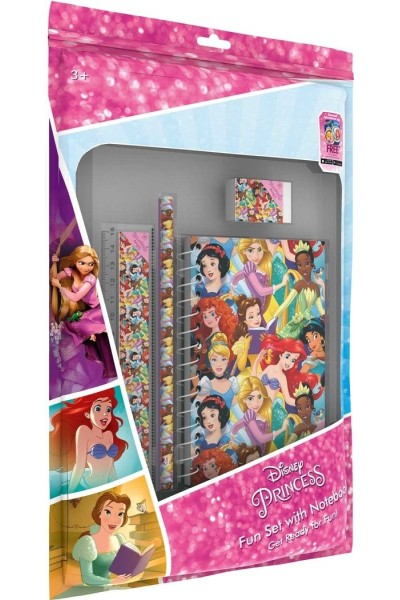DISNEY PRINCESS DIVERTIDO PACK PARA DIBUJAR Y TOMAR NOTAS