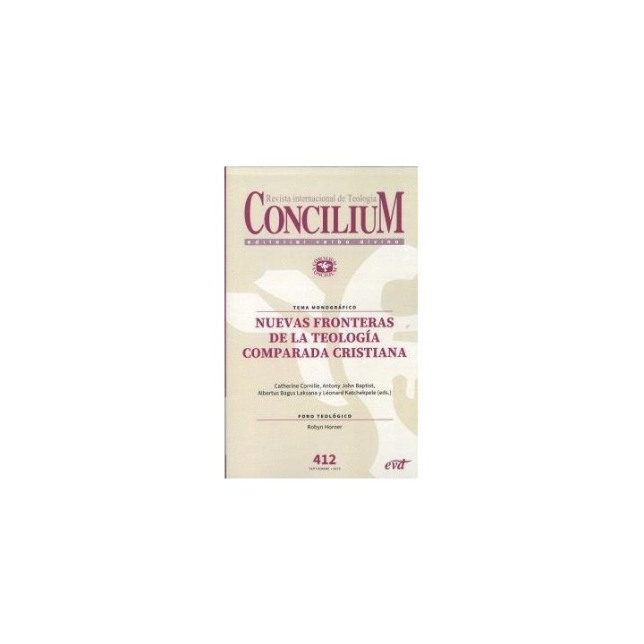 CONCILIUM 412 NUEVAS FRONTERAS DE LA TEOLOGIA COMPARADA CRI