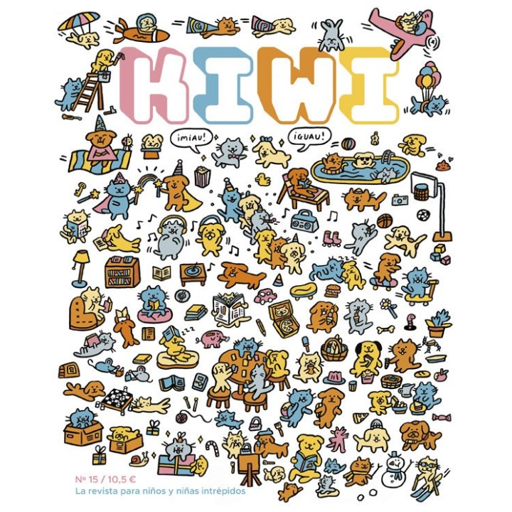 REVISTA KIWI 15 PERROS Y GATOS