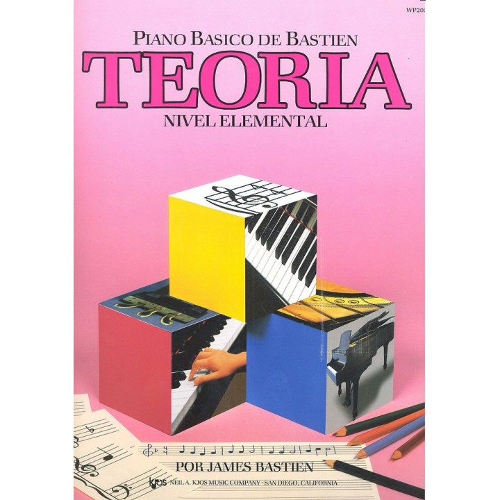 PIANO BASICO DE BASTIEN TEORIA NIVEL ELEMENTAL