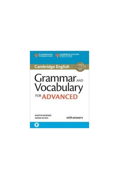GRAMMAR VOCABULARY ADVANCED CAM