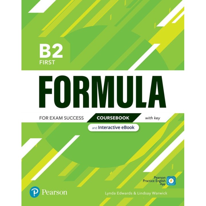 FORMULA B2 FIRST COURSEBOOK WITH KEY & EBOOK