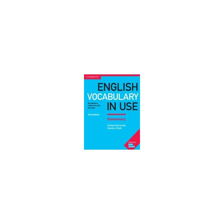 ENGLISH VOCABULARY IN USE ELEMENTARY 3ª EDITION