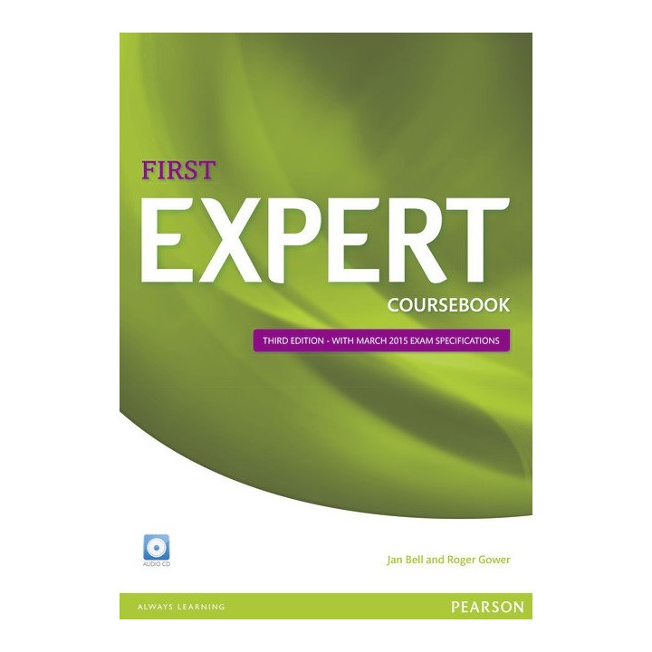 FIRST EXPERT COURSEBOOK WITH AUDIO CD 3º EDITION