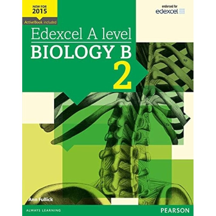 EDEXCEL A LEVEL BIOLOGY B STUDENT BOOK 2 2015