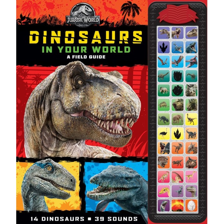 SOUND STORYBOOK TREASURY JURASSIC WORLD DINOSAURS GALORE