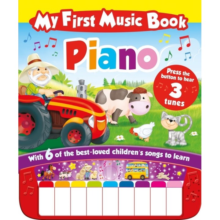 MY FIRST MUSIC BOOK PIANO INGLES