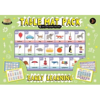 TABLE MAT PACK EARLY LEARNING