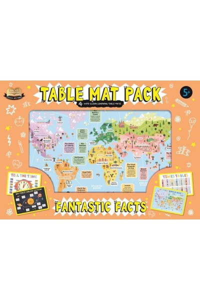 TABLE MAT PACK FANTASTIC FACTS