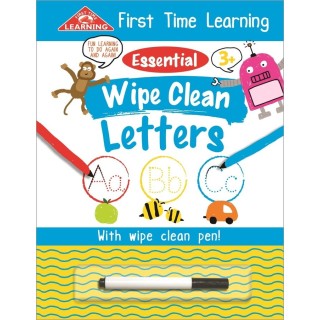 FIRST TIME LEARNING WIPE CLEAN LETTER