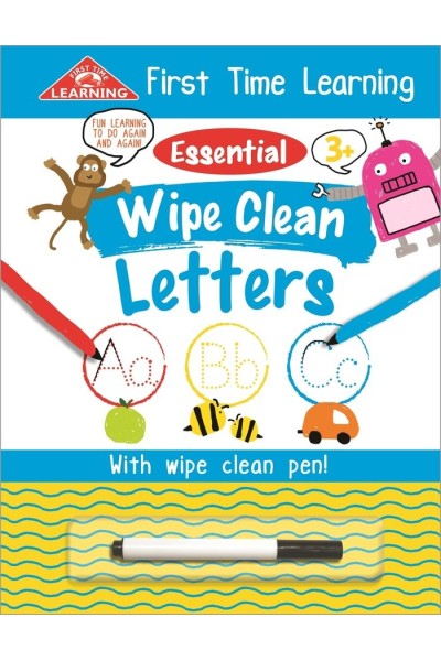 FIRST TIME LEARNING WIPE CLEAN LETTER