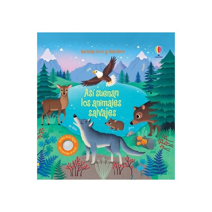 ASI SUENAN LOS ANIMALES SALVAJES LIBRO CON SONIDOS