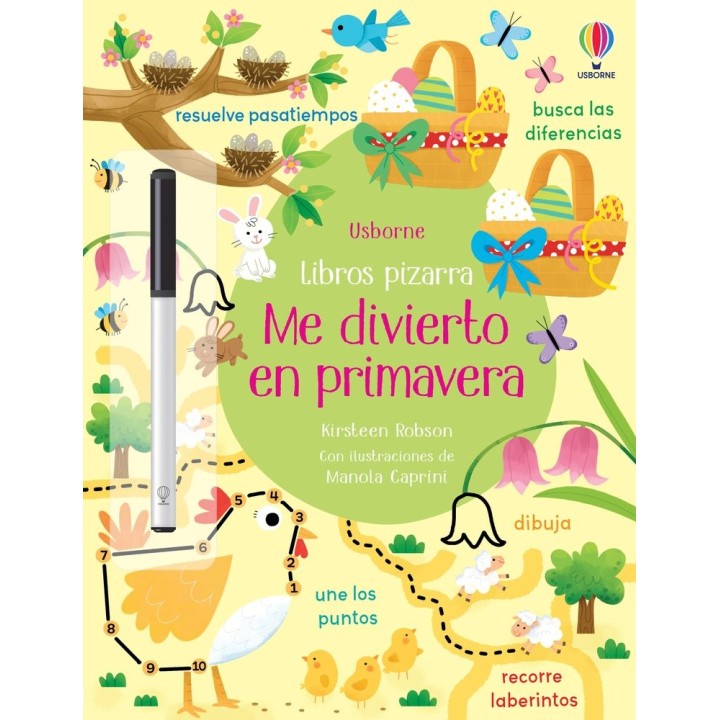 ME DIVIERTO EN PRIMAVERA LIBROS PIZARRA