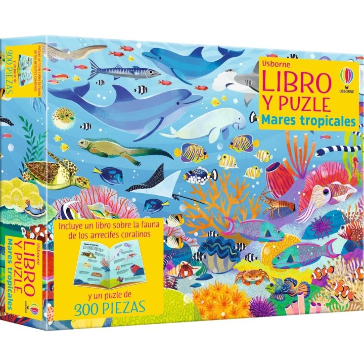 MARES TROPICALES LIBRO Y PUZLE