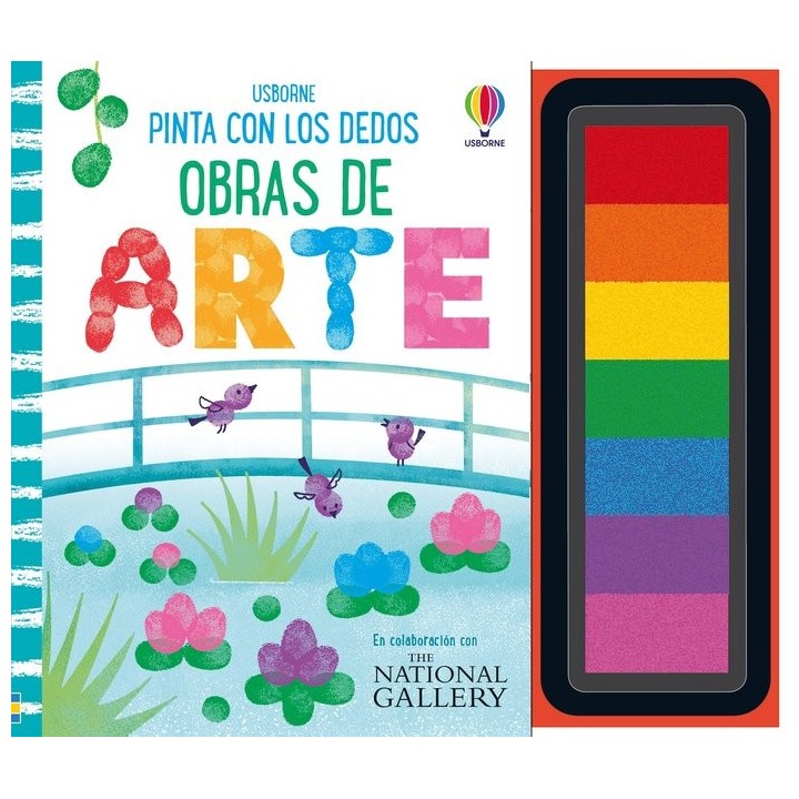 OBRAS DE ARTE PINTA CON LOS DEDOS