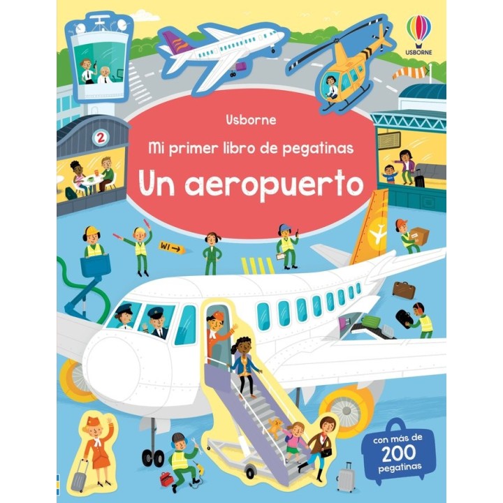 AEROPUERTOS PRIMER LIBRO PEGATINAS