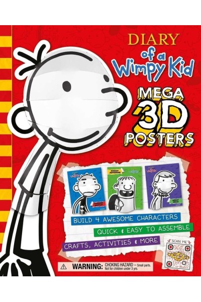 DIARY OF A WIMPY KID POP HEADS 3D CRAFTS