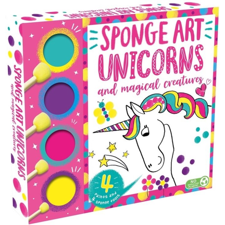 SPONGE ART UNICORNS AND MAGICAL CREATURES