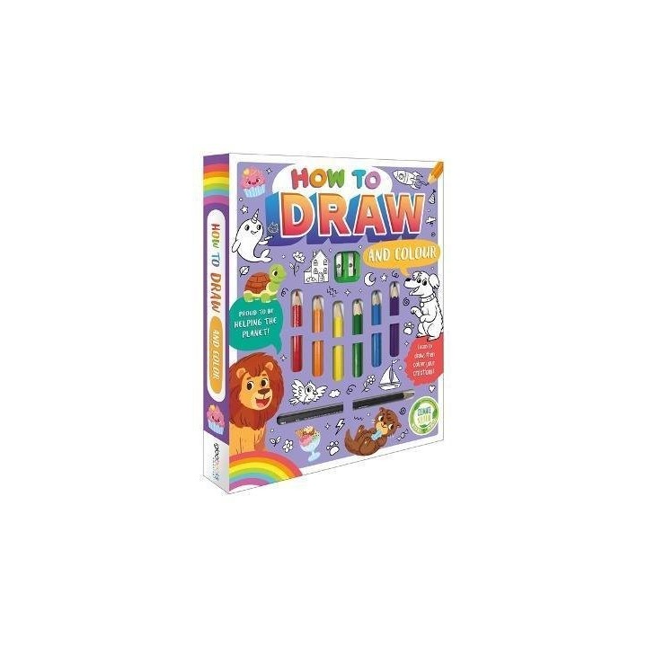HOW TO DRAW AND COLOUR