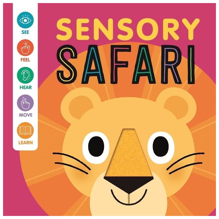 SENSORY SAFARI BABY SENSORY BOOK