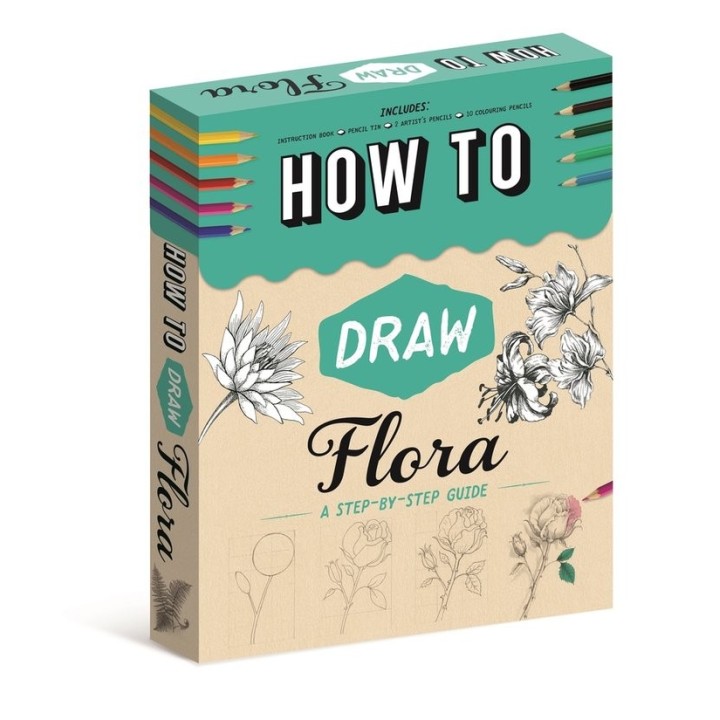 HOW TO DRAW FLORA