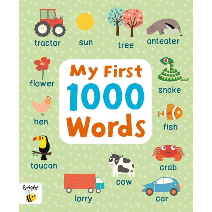 MY FIRST 1000 WORDS BRIGHT BEE PICTURE DICTIONARY
