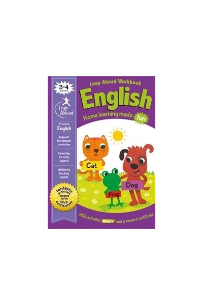 LEAP AHEAD 3-4 YEARS ENGLISH