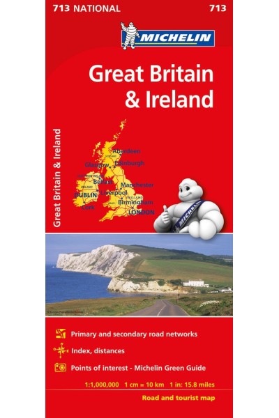 MAPA NATIONAL GRAN BRETAÑA IRLANDA(713)2019