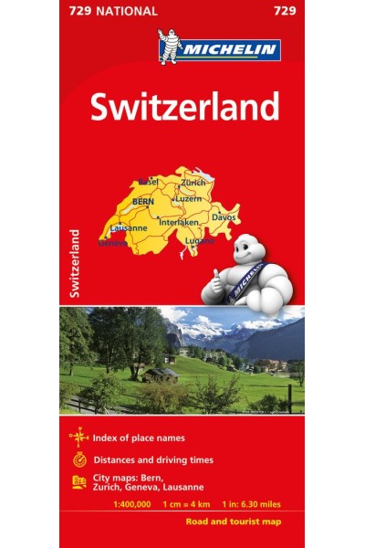 MAPA NATIONAL SUIZA