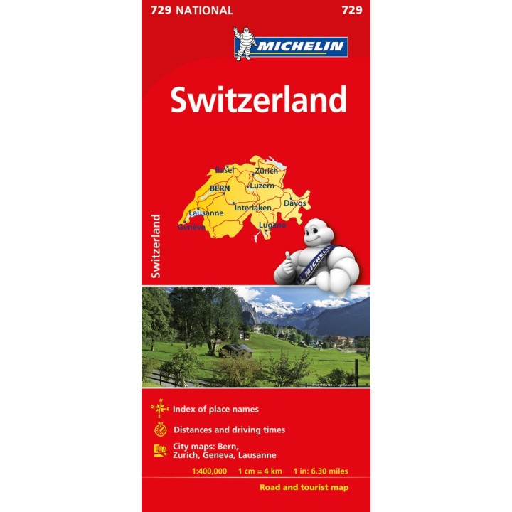 MAPA NATIONAL SUIZA