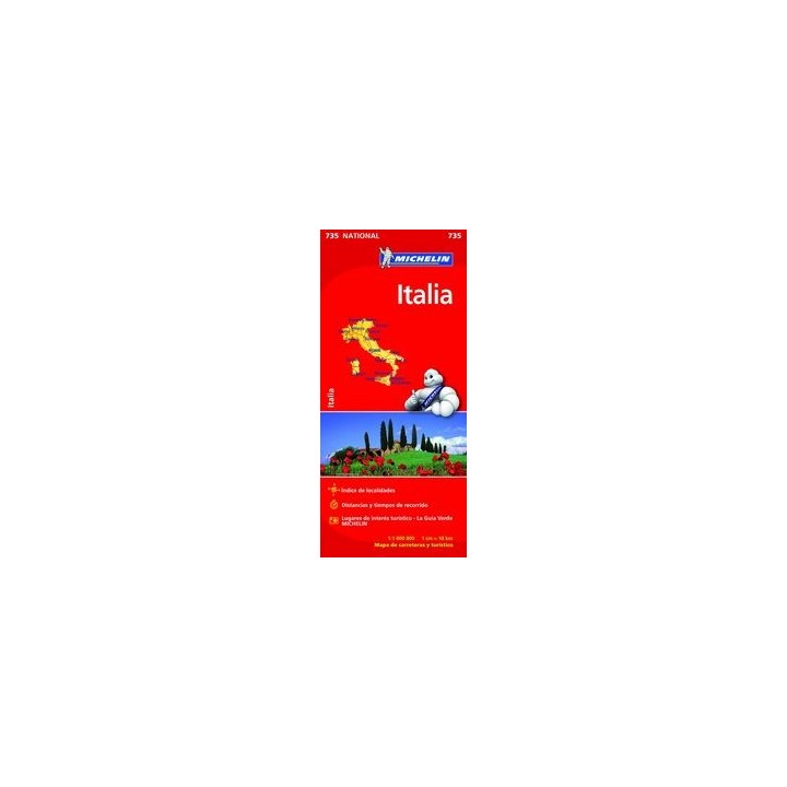 ITALIA 735 ED.09 MAPAS DE CARRETERAS MAPAS-CARRET