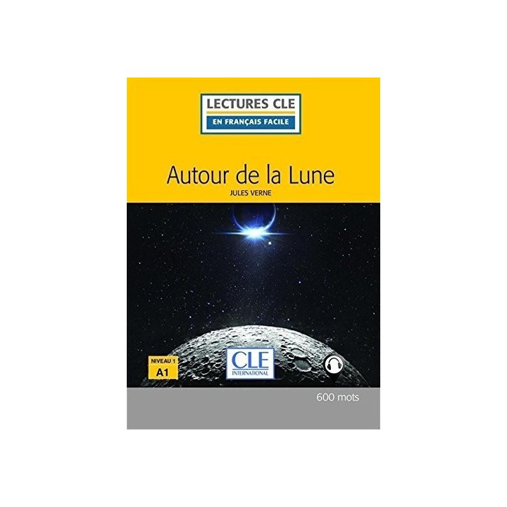 AUTOUR DE LA LUNE NIVEAU 1 LIVRE