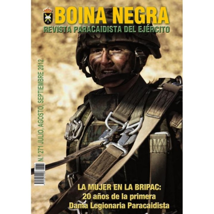 Boina negra: revista paracaidista. Núm 271. Julio, Agosto, Septiembre 2012