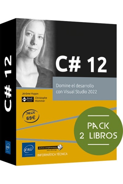 PACK 2 LIBROS DOMINE EL DESARROLLO CON VISUAL STUDIO 2022
