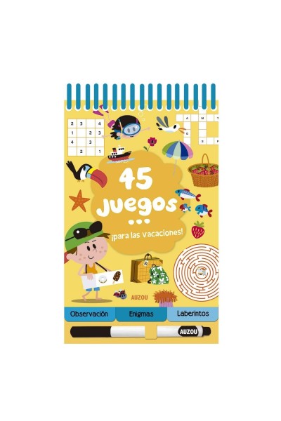 45 JUEGOS PARA LAS VACACIONES