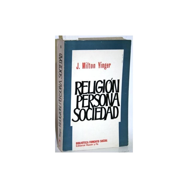 Religión, Persona, Sociedad