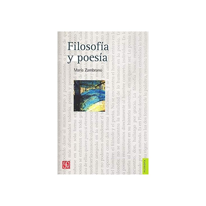 FILOSOFIA Y POESIA