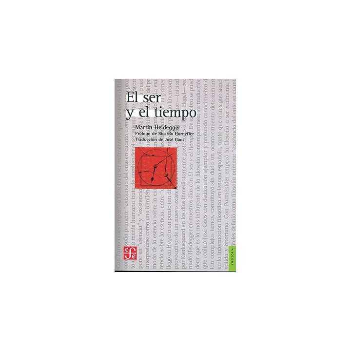 EL SER Y EL TIEMPO