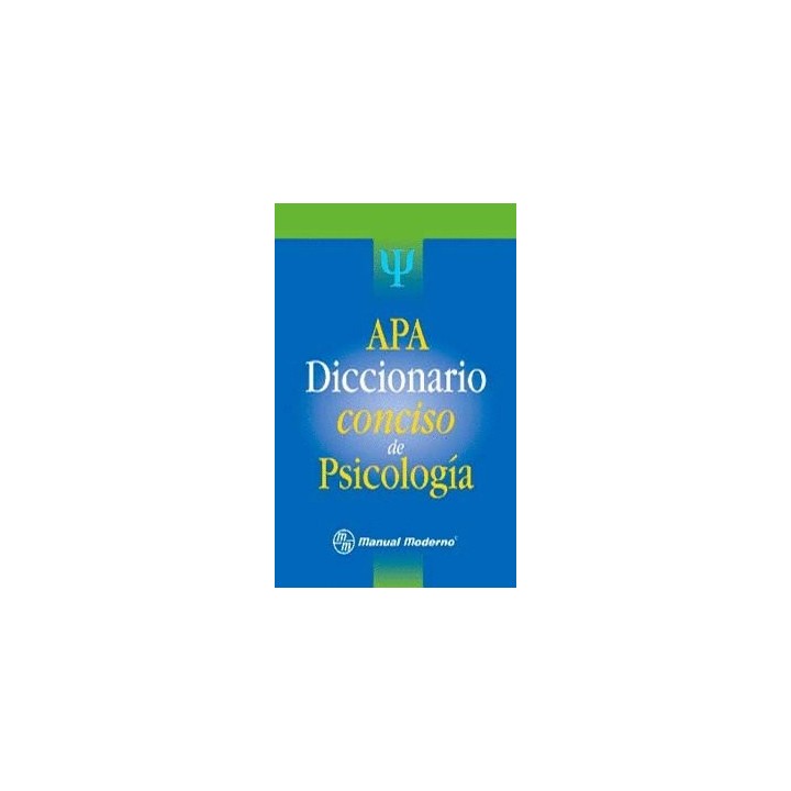 DICIONARIO CONCISO DE PSICOLOGIA