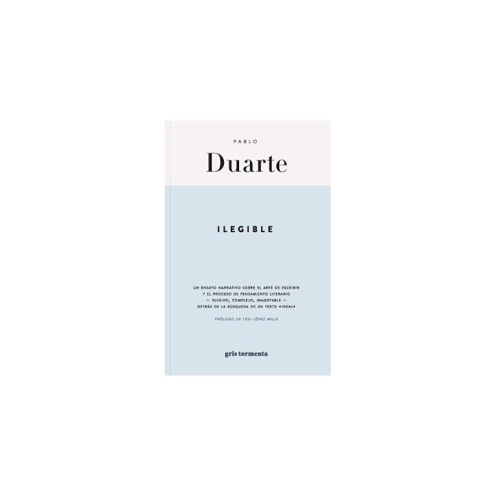 ILEGIBLE UN ENSAYO NARRATIVO SOBRE EL ARTE DE ESCRIBIR