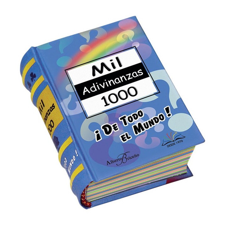 MIL ADIVINANZAS DE TODO EL MUNDO (LIBRO MINIATURA)