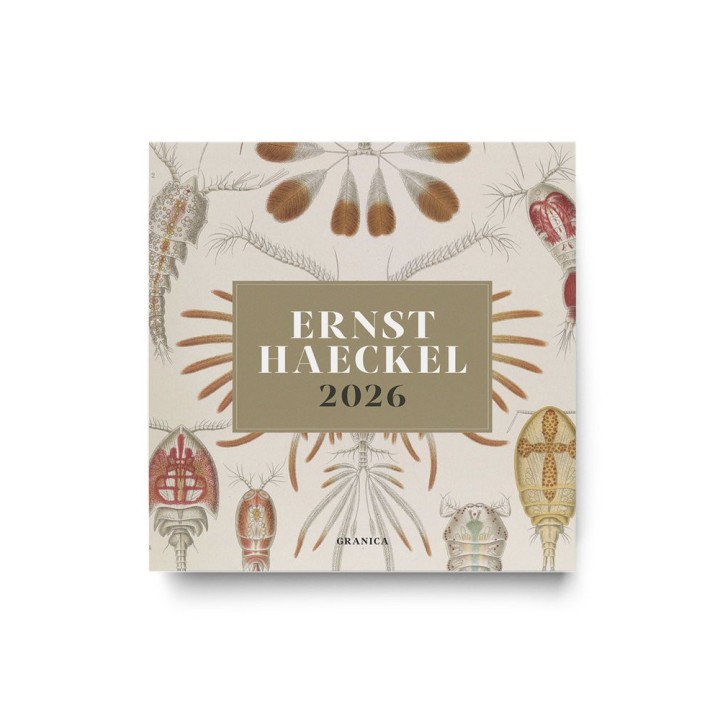 ERNST HAECKEL 2026 CALENDARIO DE PARED