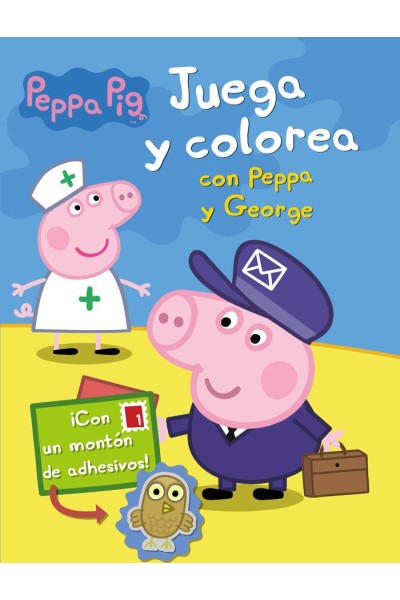 PEPPA PIG JUEGA Y COLOREA CON PEPPA Y GEORGE