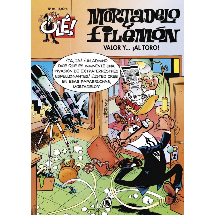 OLE MORTADELO 94 VALOR Y AL TORO