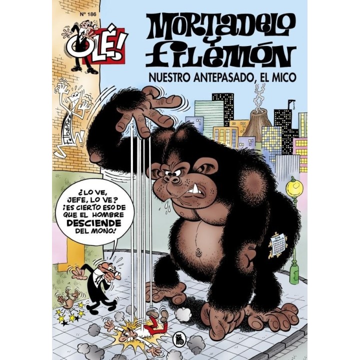 OLE MORTADELO 186 NUESTRO ANTEPASADO