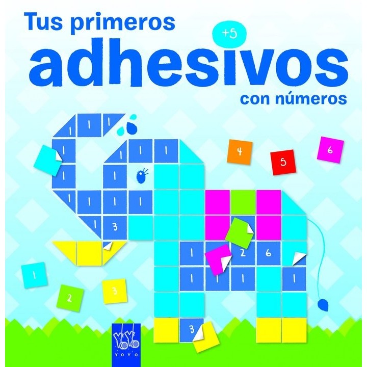 TUS PRIMEROS ADHESIVOS +5 ELEFANTE