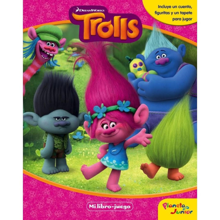 TROLLS MI LIBRO JUEGO