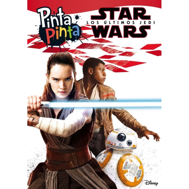 STAR WARS LOS ULTIMOS JEDI PINTA PINTA