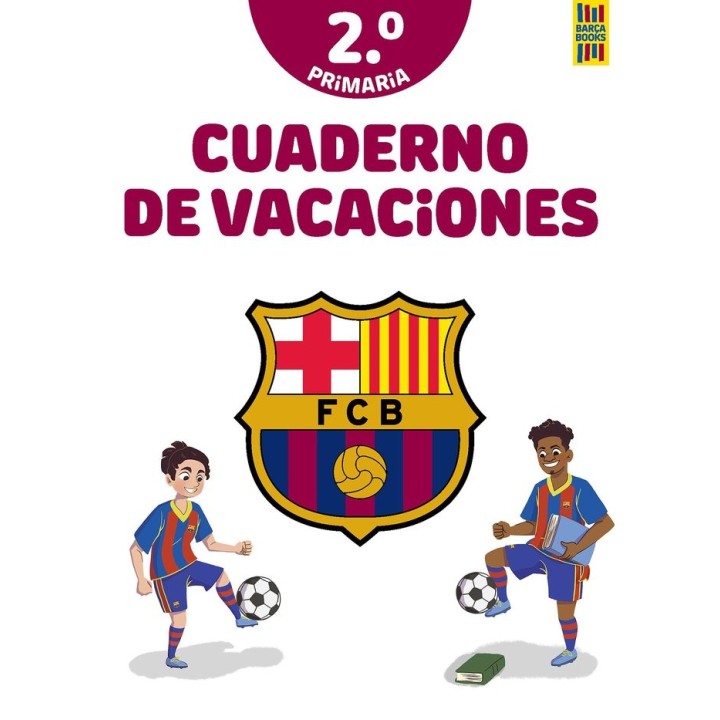 BARÇA CUADERNO DE VACACIONES 2º PRIMARIA
