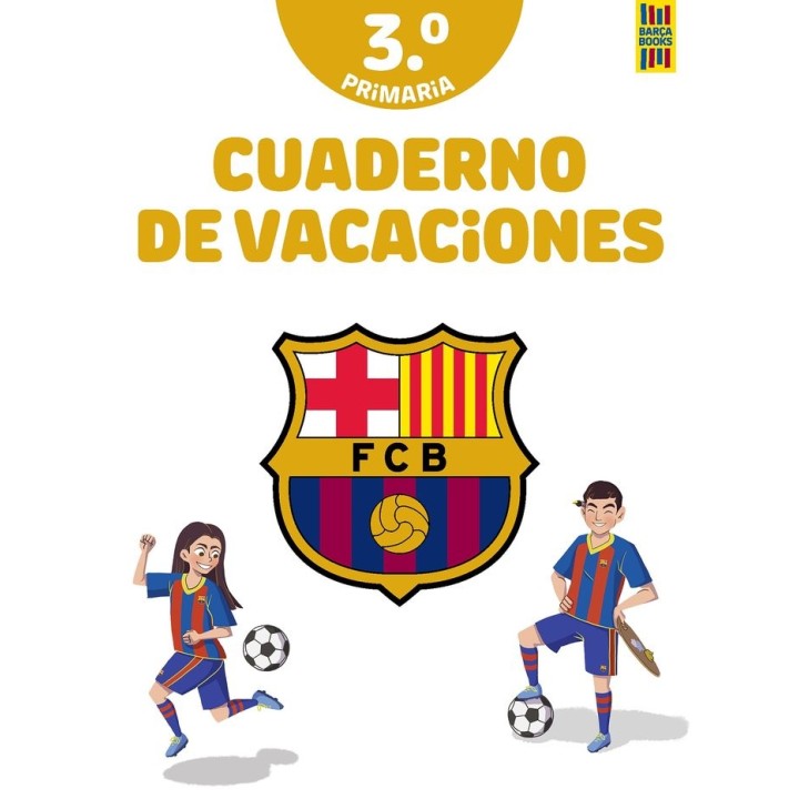 BARÇA CUADERNO DE VACACIONES 3º PRIMARIA